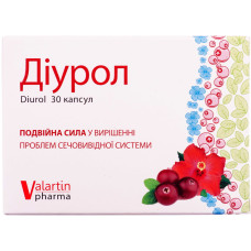 ДІУРОЛ капс. 350 мг №30