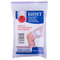 БИНТ ЕЛАСТ. СІТЧАТ.ТРУБ. 15см*5см універсальн.