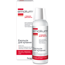 ЕМОЛІУМ Емульсія для купання Emolium Dermocare делікатна для сухої, схильної до подразнень шкіри, 200 мл