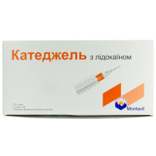 КАТЕДЖЕЛЬ З ЛІДОКАЇНОМ гель 12,5 г №1
