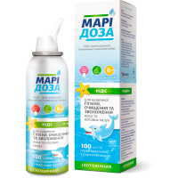 МАРІДОЗА КІДС спрей назал. ізотон. 100 мл №1 з морс. водою
