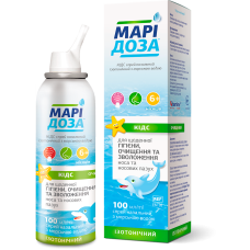 МАРІДОЗА КІДС спрей назал. ізотон. 100 мл №1 з морс. водою