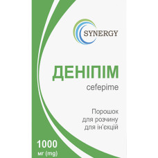 ДЕНІПІМ пор. д/п р-ну д/ін. 1000 мг №1 фл.
