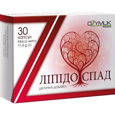ЛІПІДОСПАД капсули по 380 мг №30