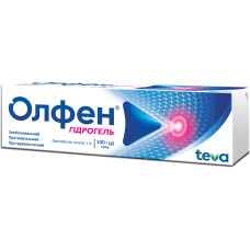 ОЛФЕН ГІДРОГЕЛЬ гель 1% №1 туба 100 г