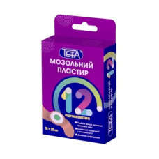 ПЛАСТИР Teta мозольний (від сухих мозолів), 12 шт