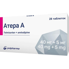 АТЕРА А табл. 40 мг/5 мг №28 бліст.