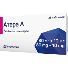 АТЕРА А табл. 80 мг/10 мг №28 бліст.