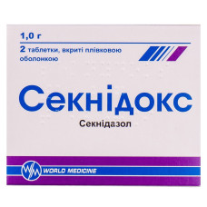 СЕКНІДОКС табл. п/о 1 г №2