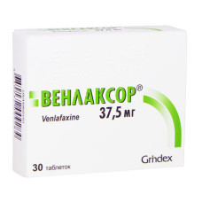 ВЕНЛАКСОР табл. 37,5 мг №30 бліст.