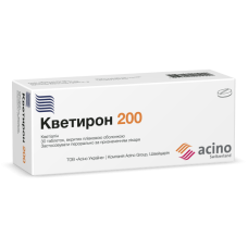 КВЕТИРОН 200 табл. 200 мг №30