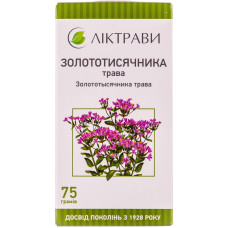 ЗОЛОТОТИСЯЧНИКА ТРАВА 75 г ЛІКТРАВИ