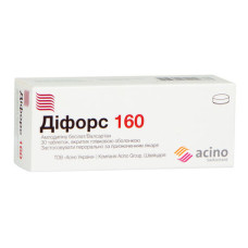 ДІФОРС 160 табл. 5 мг/160 мг №30