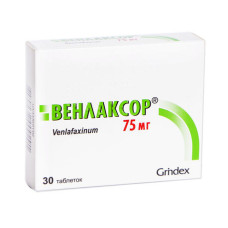 ВЕНЛАКСОР табл. 75 мг №30 бліст.