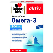 ДОППЕЛЬГЕРЦ АКТИВ ОМЕГА-3 капс. №80 КВАЙСCЕР ФАРМА