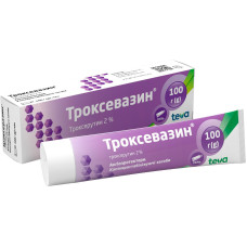 ТРОКСЕВАЗИН гель 2% №1 туба 100 г БАЛКАНФАРМА