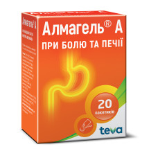 АЛМАГЕЛЬ А сусп. орал. №20 пак.10 мл БАЛКАНФАРМА