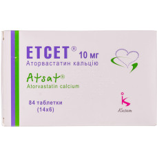ЕТСЕТ табл. 10 мг №84