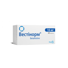 ВЕСТИНОРМ табл. 16 мг №60
