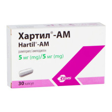ХАРТИЛ АМ капс. 5 мг/5 мг №30 ЕГІС