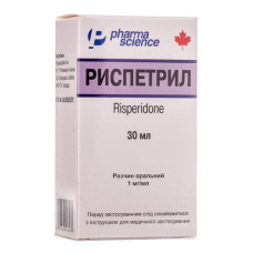 РИСПЕТРИЛ р-н д/орал.заст. 1 мг/мл №1 <PSY> фл.30 мл