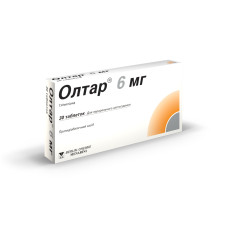 ОЛТАР табл. 6 мг №30
