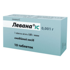 ЛЕВАНА ІС табл. 1 мг №10 в пачці ІНТЕРХІМ