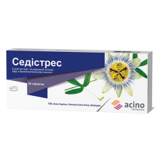 СЕДІСТРЕСС таблетки №30 (10х3)