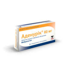 АДЕНУРИК табл. в/о 80 мг №28 бліст. МЕНАРІНІ