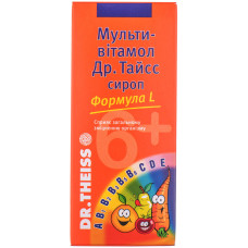 МУЛЬТИВІТАМОЛ Л сироп 200 мл
