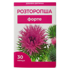 РОЗТОРОПША ФОРТЕ капс. 0,4 г №30* дієт. доб. КРАСА ТА ЗДОРОВЯ