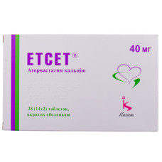 ЕТСЕТ табл. 40 мг №28