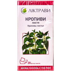 КРОПИВИ ЛИСТЯ 1,5 г №20 пак. ЛІКТРАВИ