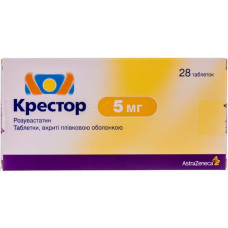 КРЕСТОР табл. в/о 5 мг №28 бліст.