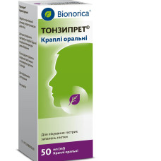 ТОНЗИПРЕТ кр. 50 мл БІОНОРІКА