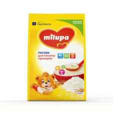 MILUPA каша н/м рисова 170 г