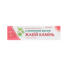 ЖАБ`ЯЧИЙ КАМІНЬ золотий вус бальзам 50 мл.