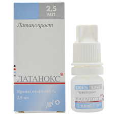 ЛАТАНОКС кр. очні 0,005% №1 фл.2,5 мл ЯДРАН