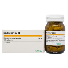 КАЛІМІН 60 Н табл. 60 мг №100 фл. **