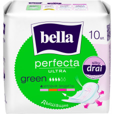 ПРОКЛАДКИ BELLA perfecta Ultra Green №10