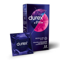 ПРЕЗЕРВАТИВИ DUREX Dual Extase #12 РЕККІТ БЕНКЕЗЕР ХЕЛСКЕР