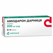 АМІОДАРОН табл. 200 мг №30 бліст.<РЦП> <<>>