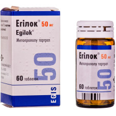 ЕГІЛОК табл. 50 мг №60 фл.<РЦП> ЕГІС