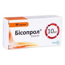 БІСОПРОЛ табл. 10 мг №30 бліст.<РЦП>