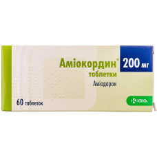 АМІОКОРДИН табл. 200 мг №60 бліст.