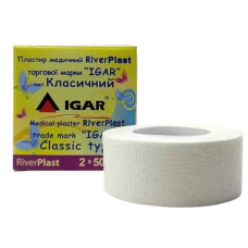ПЛАСТИР RiverPlast клас. хлоп. осн. 2х500