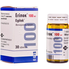 ЕГІЛОК табл. 100 мг №30 фл.<РЦП> ЕГІС
