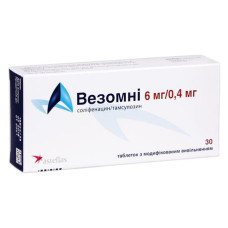 ВЕЗОМНІ табл. з модиф.вивіл. 6 мг/0,4мг №30