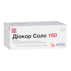 ДІОКОР СОЛО табл. 160 мг №90