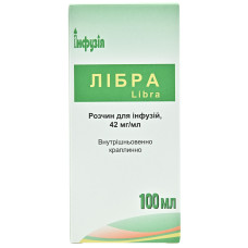 ЛІБРА р-н д/інф. 42 мг/мл №1 пляшка 100 мл